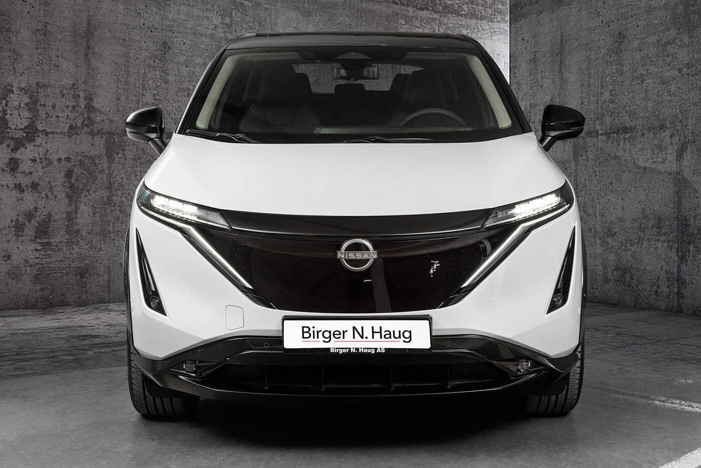Nissan Ariya e4ORCE Evolve 87kWt 19 Pearl white/black